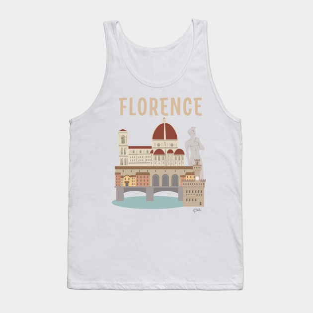 Florence, Italy Tank Top by PatrickScullin